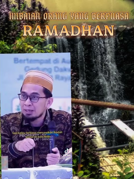 story wa ustadz adi hidayat nikmat puasa ramadhan