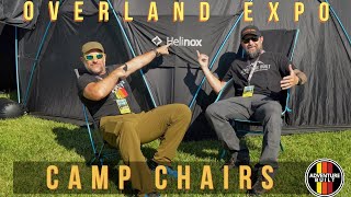 BEST CAMP CHAIRS | OVERLAND EXPO PNW 2023 | 23ZERO, HELINOX, ROAM, IRONMAN 4X4