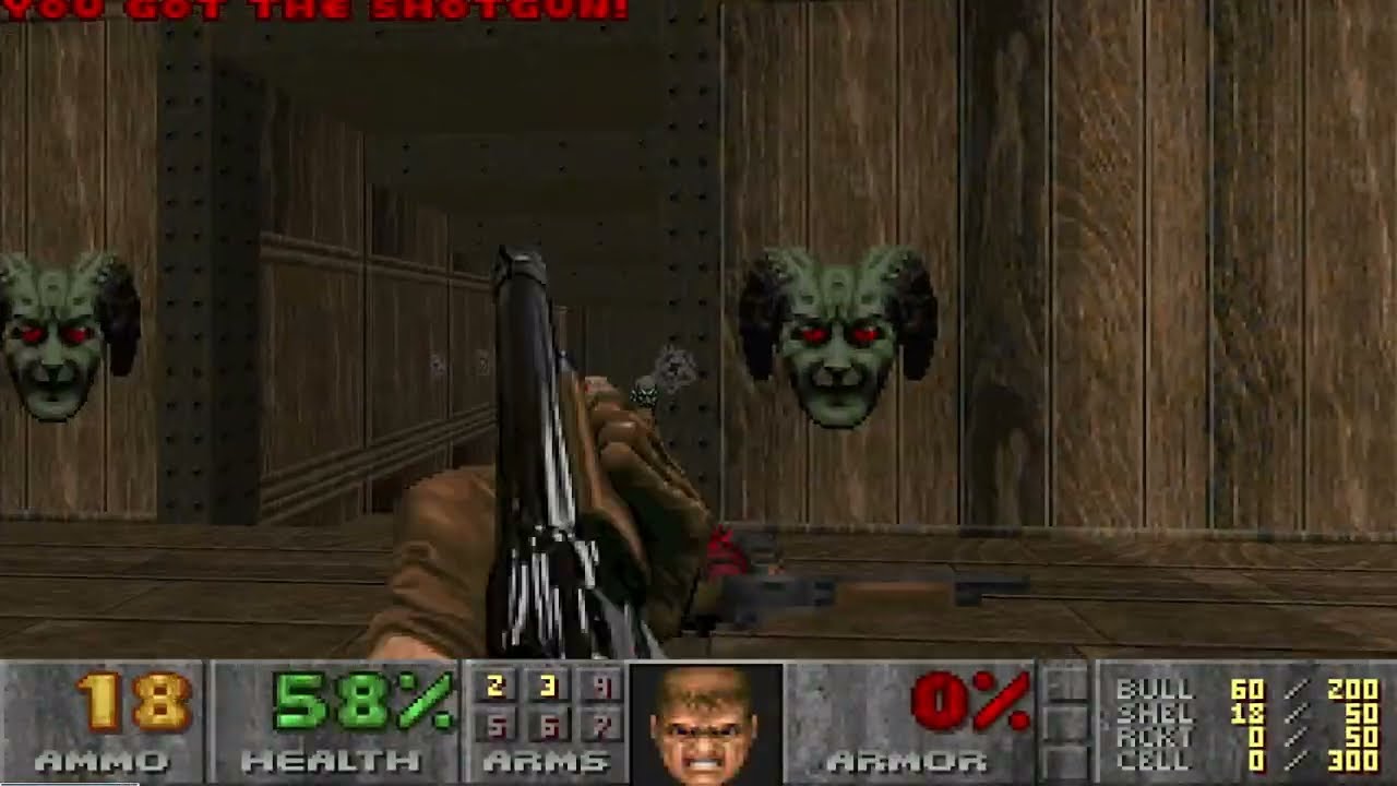 The Ultimate Doom - E4M7 - "Nightmare!" + Pistol Start - 100% Secrets