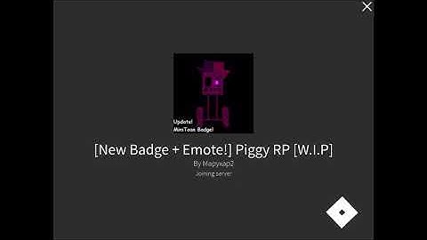 How to get how dare you say that? badge in piggy rp [W.I.P]