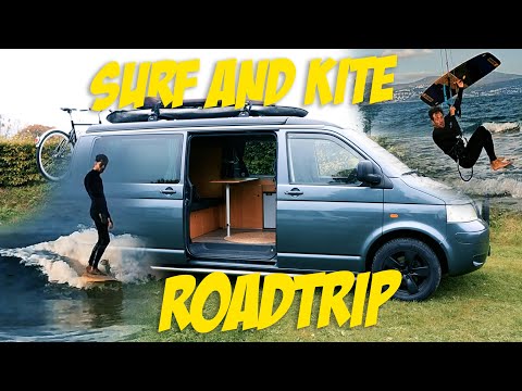 Kite and surf Roadtrip through France and Spain