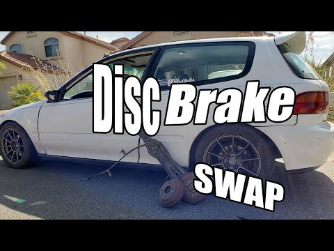 **92-95 Civic Rear Disc Swap**