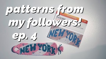 making patterns off my followers to do lists! | ep. 4 ♡