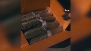 İstanbulda Uyuşturucuya Büyük Darbe 75 Kilo Skunk Ele Geçirildi