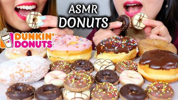 ASMR GIANT DONUTS 도넛 리얼사운드 먹방ドーナツ donat डोनट