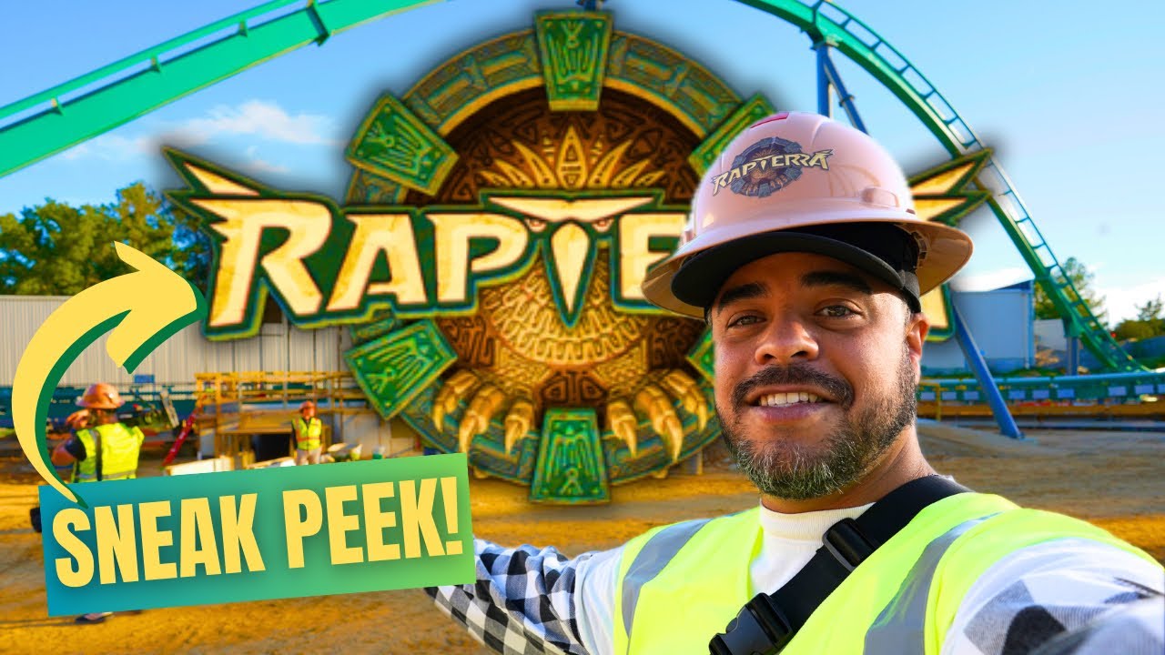 A Behind The Scenes Look At Rapterra Kings Dominions New For 2025 Coaster!