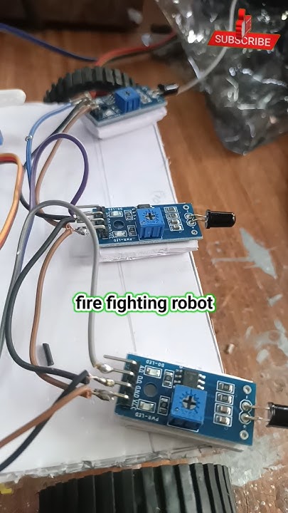 Automatic Fire Fighter Robot for Houses | Inspire AwardProject | Best ...