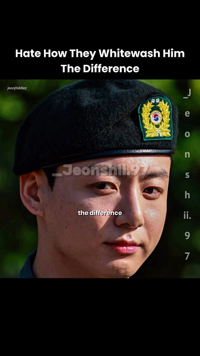 Hate how they whitewash Jungkook! #shorts #jungkook #bts