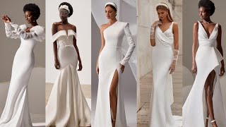 2024 gowns for the elegant simple bride plus wedding planning tips