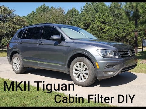 2016 Volkswagen Tiguan Cabin Air Filter Change Youtube