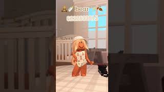 outfit codes for your baby 🍼🧸 || roblox bloxburg