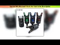 Top Hirisi Carp Fishing Alarm Set Wireless Fishing Bite Alarm Indicator HRS1 Fishing Accessories•••