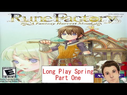 Rune Factory A Fantasy Harvest Moon (DS) Long Play Part 1: Spring