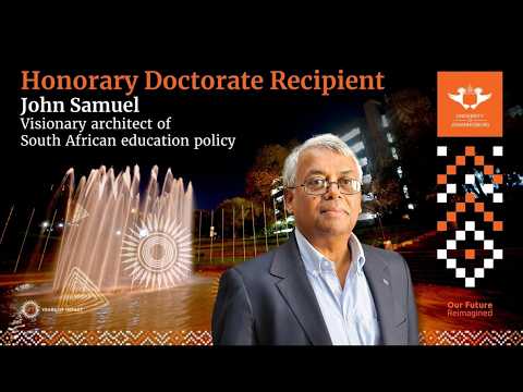 UJ Honours Mr. John Samuel for Five Decades of Service