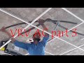 Three phase VRV AC installation!! Copper piping!! pipe fitting!! AC pipe fitting supporting !!part 3