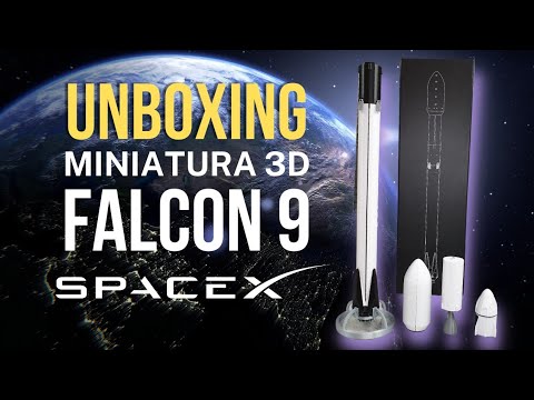 UNBOXING MINIATURA FOGUETE