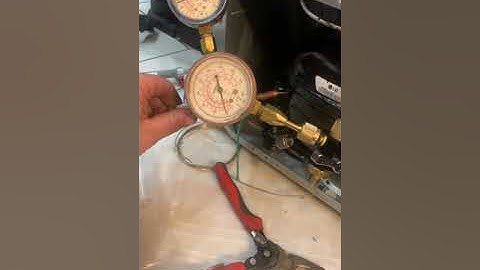 How to check for restrictions with nitrogen in a single evap system