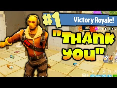 HELPING KID WIN HIS FIRST FORTNITE GAME!!!! - 동영상