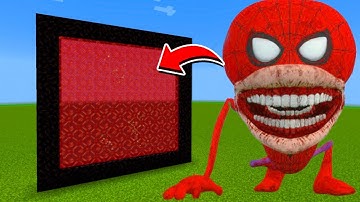 How to Make A Portal To The Spiderman Tapes Dimension in Minecraft!