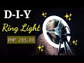 DIY RING LIGHT (MADALI AT MURA PA)