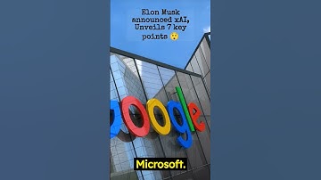 Elon Musks Shocking AI Announcement #shorts #elonmusk #xai