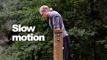 Muscle up in SLOW MOTION | Quick Technique Breakdown