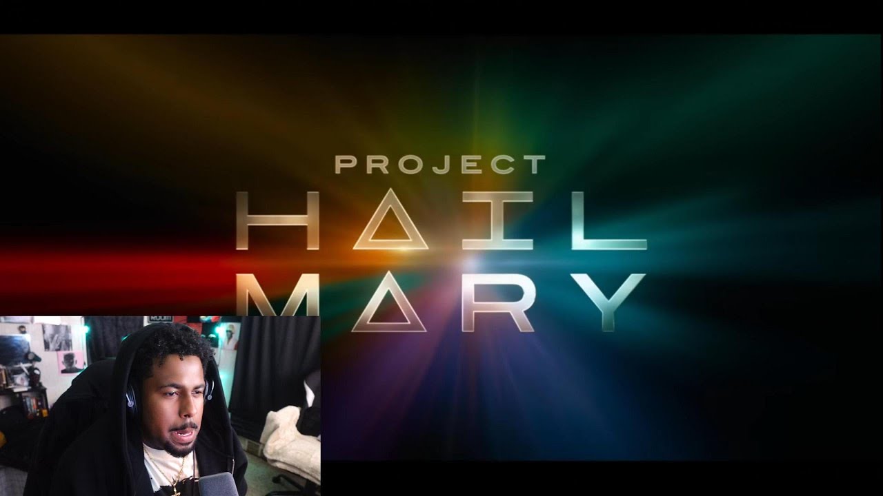 Project Hail Mary 2nd Trailer REACTION