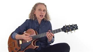 Jazz Trio Comping Guitar Lesson - No Greater Changes Analysis - Mimi Fox