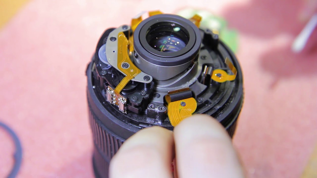 Ремонт объективов - СЦ TotalService - YouTube