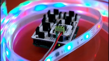 Как подключить WS2812 (адресную светодиодную ленту) к Arduino и Raspberry. Драйвер светодиодных лент