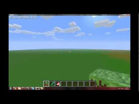 Minecraft 1.8.1 Flatgrass
