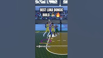 This Luka Doncic build is OVERPOWERED on NBA 2K25! #shorts