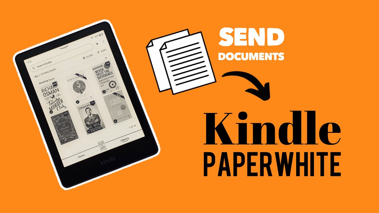 How to send a PDF to a Kindle device