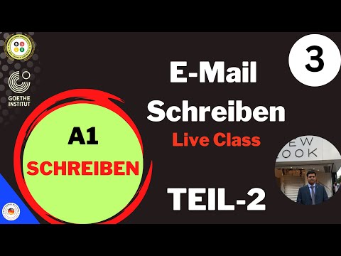 E-Mail Schreiben II Teil -2 II SD 1 II A1 II  Write E-Mail in German II Part-4