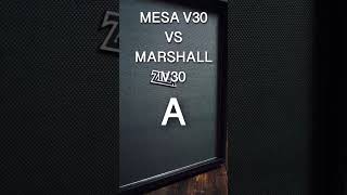 Mesa vs Marshall V30 - Dirt to start!  #guitar #speaker #blindtest #musician  #guitarist #celestion