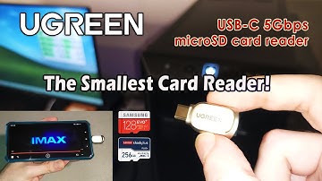 UGREEN USB-C microSD Memory Card Reader | Specs, Review, Speed Test