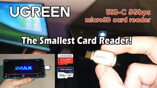 UGREEN USB-C microSD Memory Card Reader | Specs, Review, Speed Test