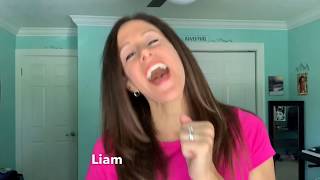 Name Game Song LIAM | Learn to Spell the Name LIAM | Patty