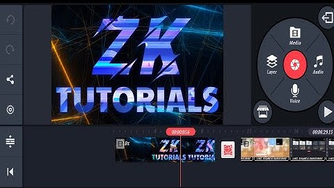 How To Make An Intro Using Kinemaster • Paano Gumawa Ng Intro Gamit Ang Kinemaster | ZK Tutorials