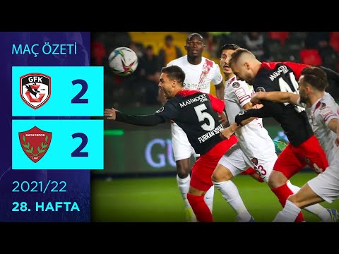 ÖZET: Gaziantep FK 2-2 Atakaş Hatayspor | 28. Hafta - 2021/22