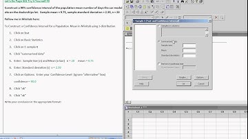 Confidence interval small sample t distribution