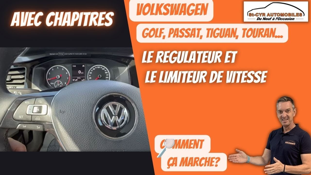 Volant VW Golf Tiguan T-Roc Arteon Passat CC Touran T6 Polo R Line GTI