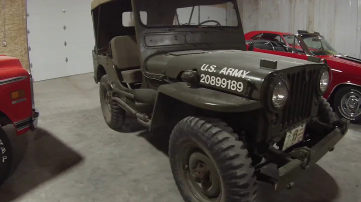 1951 military jeep m38 mc38 military army 4x4 restored