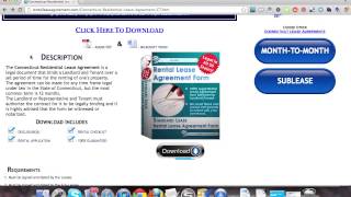 Connecticut Residential Lease Agreement