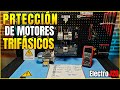Protección de motores trifásicos ⚠️ ¡El error que muchos técnicos cometen!
