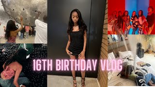 16th Birthday Vlog baloon Museum Airbnb Birthday Dinner Sleepover Etc