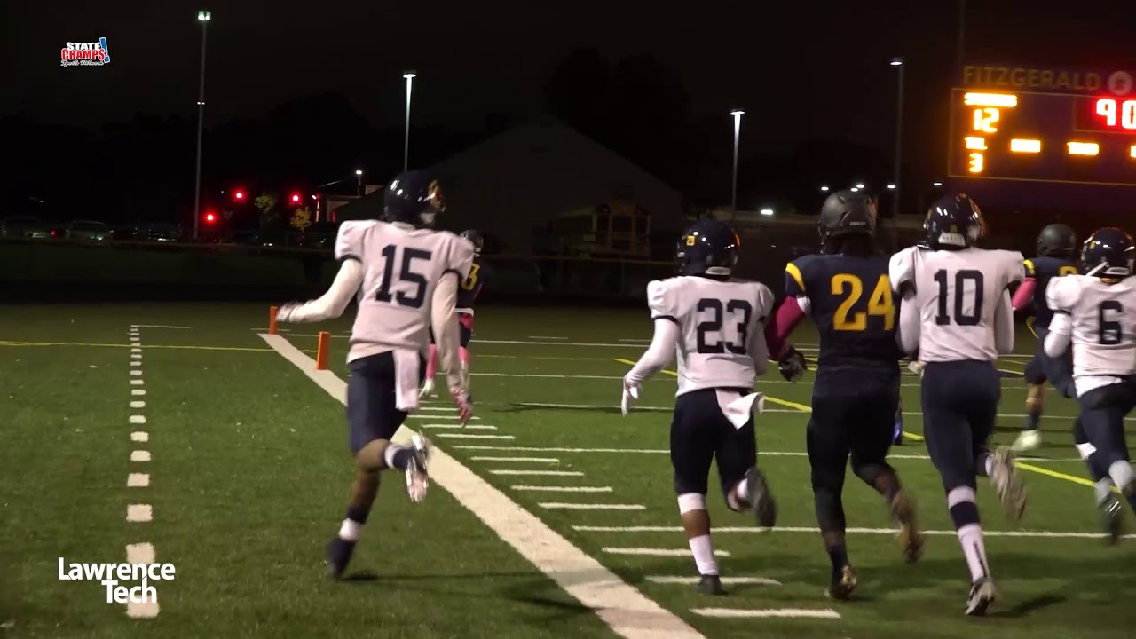 Clintondale at Warren Fitzgerald Football 101620 STATE CHAMPS