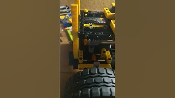 Lego technic 4 wheel drive chassis #lego #technic #4x4