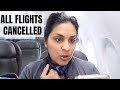Flight Attendant Life - ALL FLIGHTS CANCELLED  |  VLOG 9, 2019