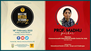 Prof. Madhu Parhar | Meet the Media Veteran Season 2